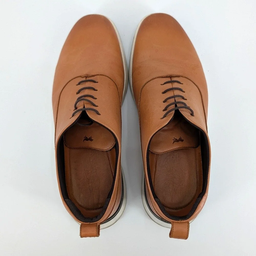 Wolf & Shepherd Crossover Victory Leather‎ Hybrid Dress Sneaker Brown 10M